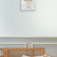 Papel Listra Pixel Verde Celadon  ( Faixa 2.80 H )
