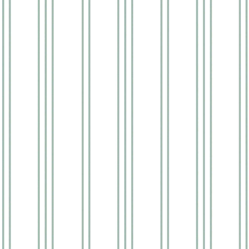 Papel Listra Tripla Verde Celadon ( Faixa 2.80 H )