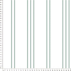Papel Listra Tripla Verde Celadon ( Faixa 2.80 H )