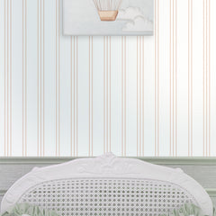 Papel Listra Tripla Rosa Quartz ( Faixa 2.80 H )