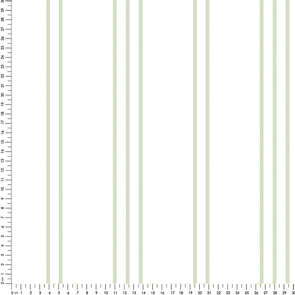Papel Listra Tripla Verde Floresta ( Faixa 2.80 H )