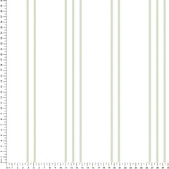 Papel Listra Tripla Verde Floresta ( Faixa 2.80 H )