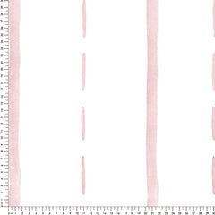 Papel Listras Aquarelada Rosa ( Faixa 2.80 H )