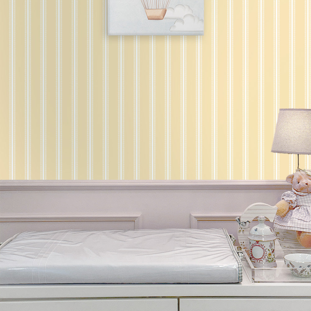 Papel Listra Helena Amarelo ( Faixa 2.80 H )