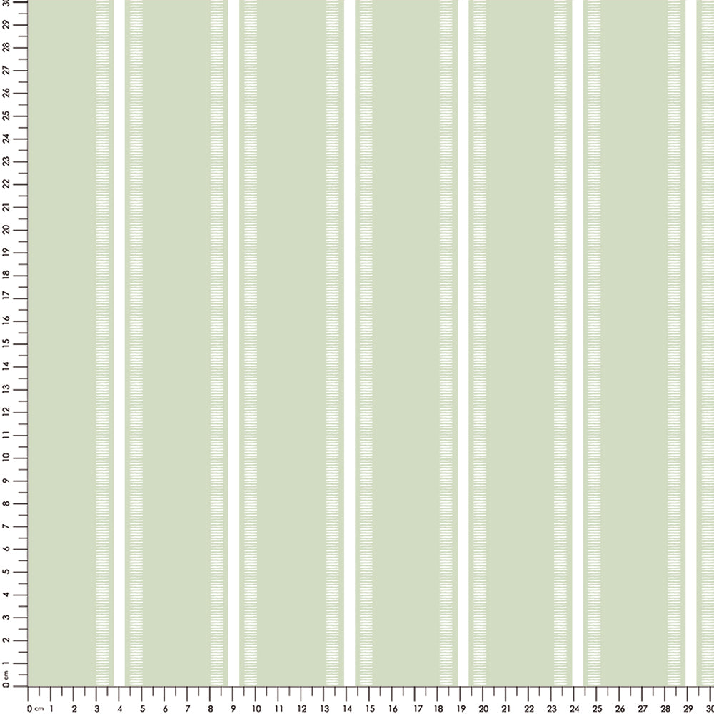 Papel Listra Helena Verde Floresta ( Faixa 1.70 H )