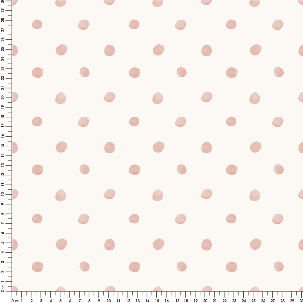 Papel Poá Aquarelado Mini Rosa ( Faixa 2.80 H )
