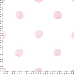 Papel Poá Aquarelado Rosa ( Faixa 2.80 H )