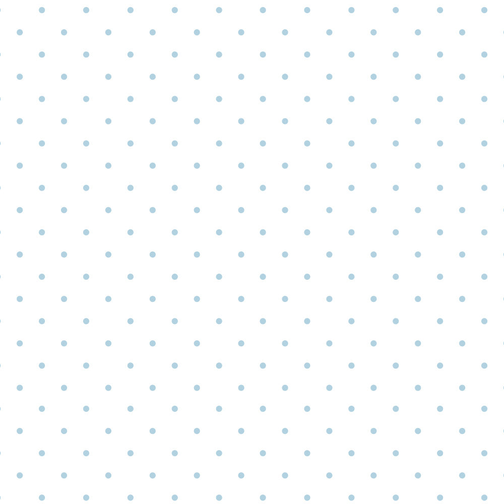 Papel Mini Poá Azul Quartz ( Faixa 2.80 H )