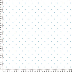 Papel Mini Poá Azul Quartz ( Faixa 2.80 H )