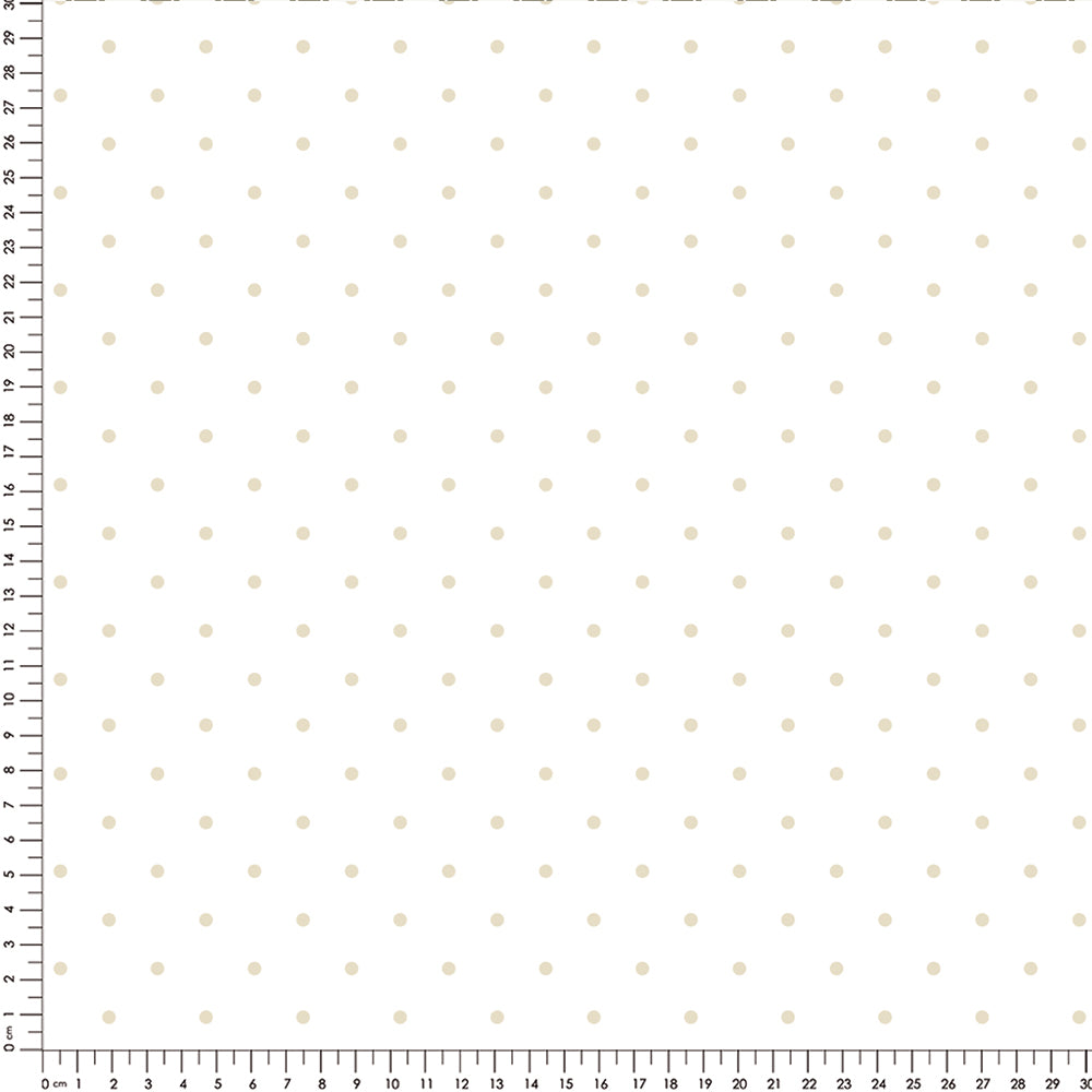Papel Mini Poá Bege ( Faixa 1.70 H )