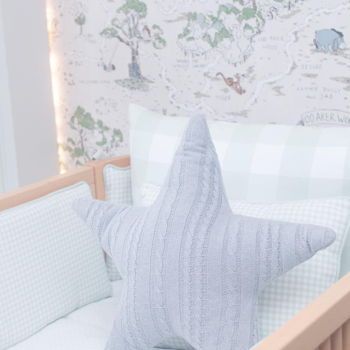 Almofada Estrela Tricot