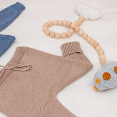 Calça Tricot Bege (P)