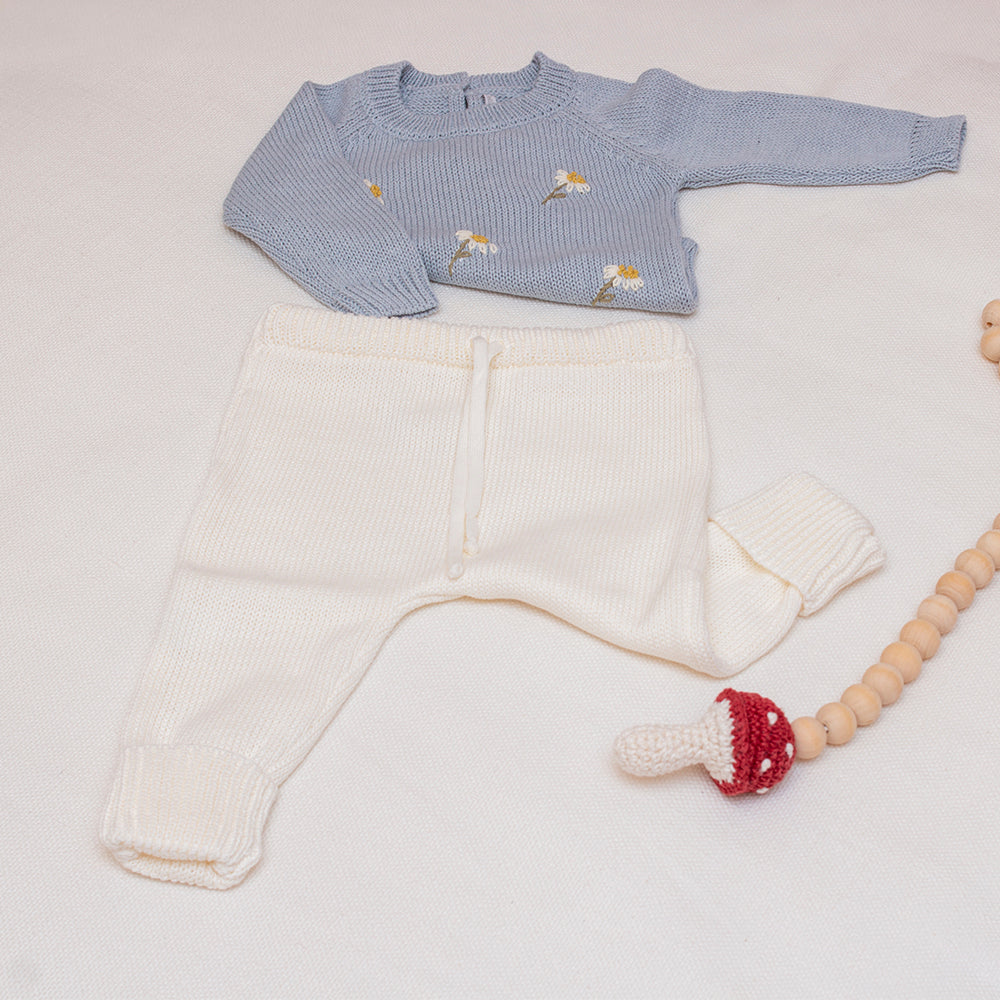 Calça tricot Off White  (P)