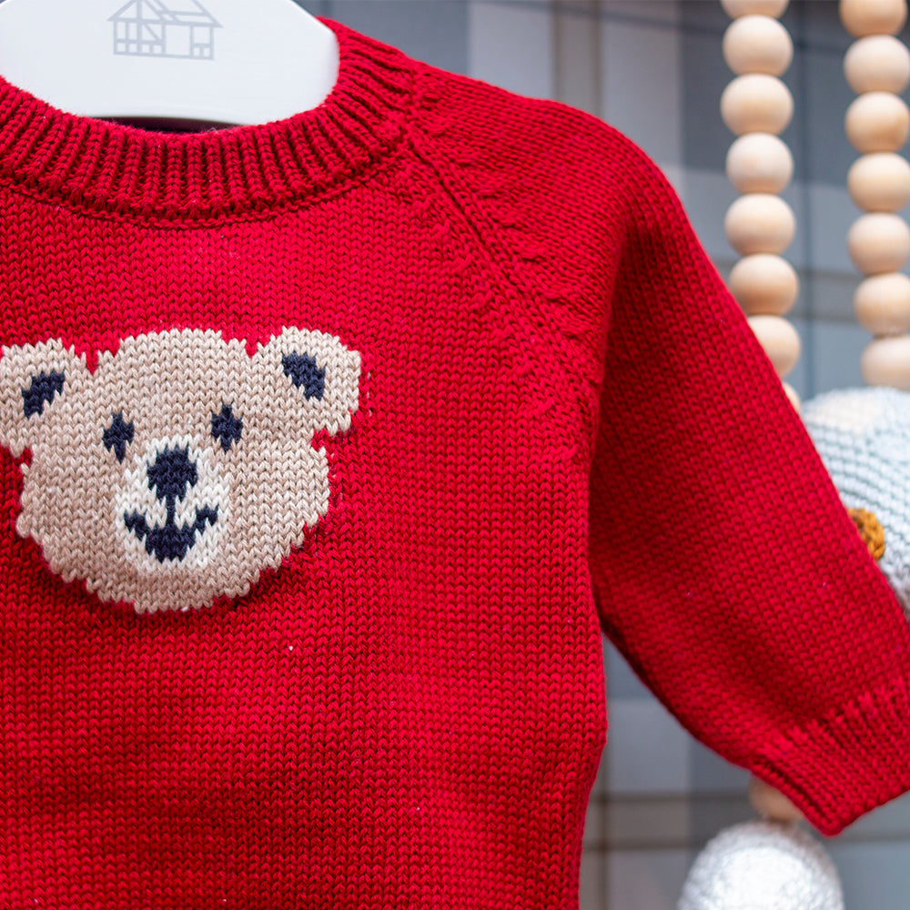 Casaco Urso Vermelho ( G )