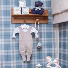 Kit Conjunto Casaco + Jardineira (P)