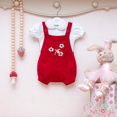 Romper Joaninha Vermelho (G)
