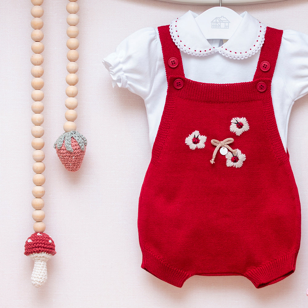 Romper Joaninha Vermelho (G)