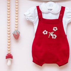 Romper Joaninha Vermelho (G)