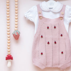 Romper Joaninha Rose (G)
