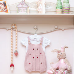 Romper Joaninha Rose (G)