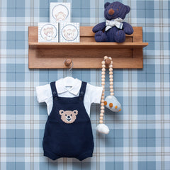 Romper Ursinho Azul Marinho (G)