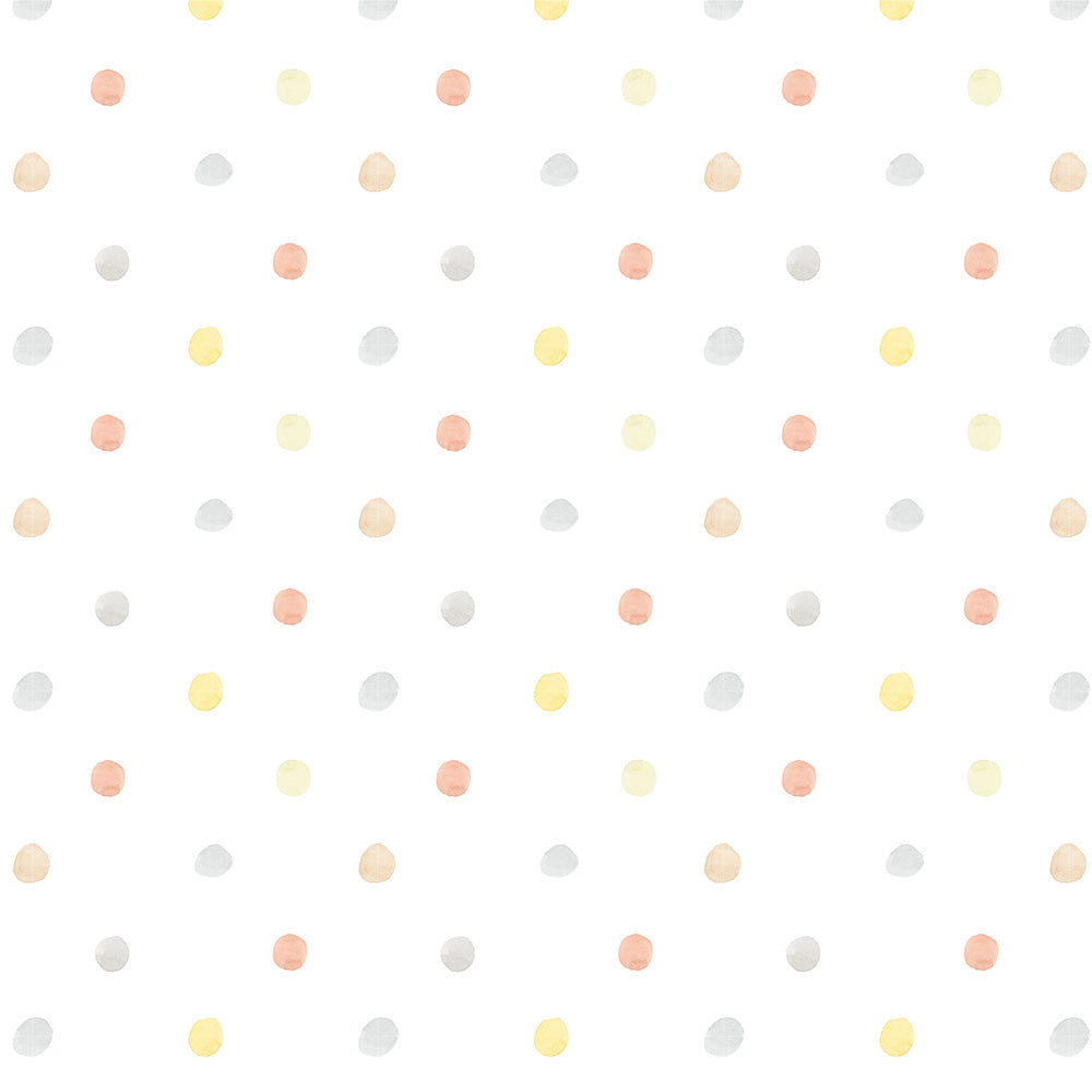 Papel Poá Aquarelado Mini Profissões ( Faixa 1.70 H )