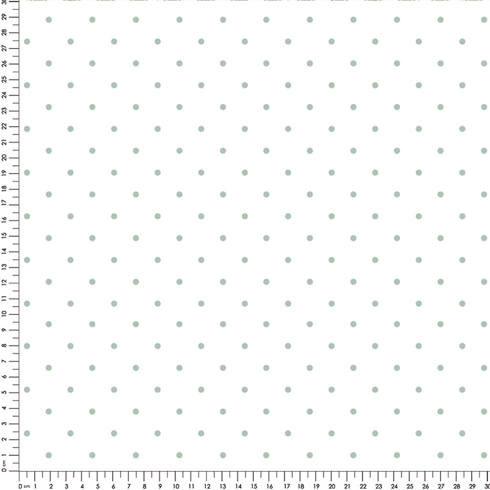 Papel Mini Poá Verde Celadon ( Faixa 2.80 H )
