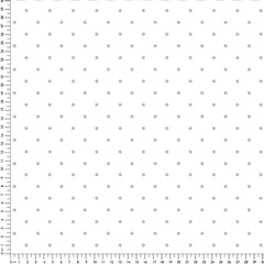 Papel Mini Poá Verde Celadon ( Faixa 3.40 H )