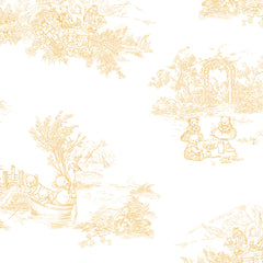 Papel toile De Urso Amarelo  ( Faixa 170 H )