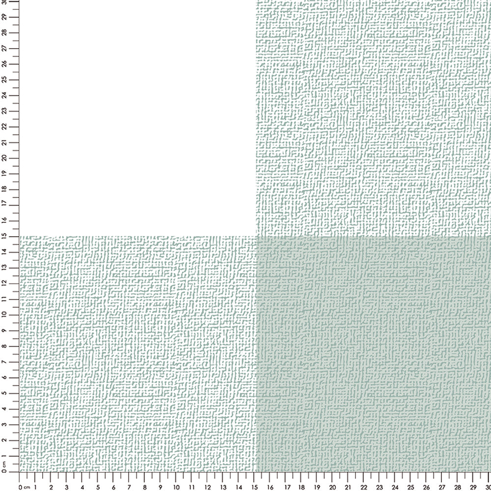 Papel Xadrez Sense Verde Celadon ( Faixa 1.70 H )
