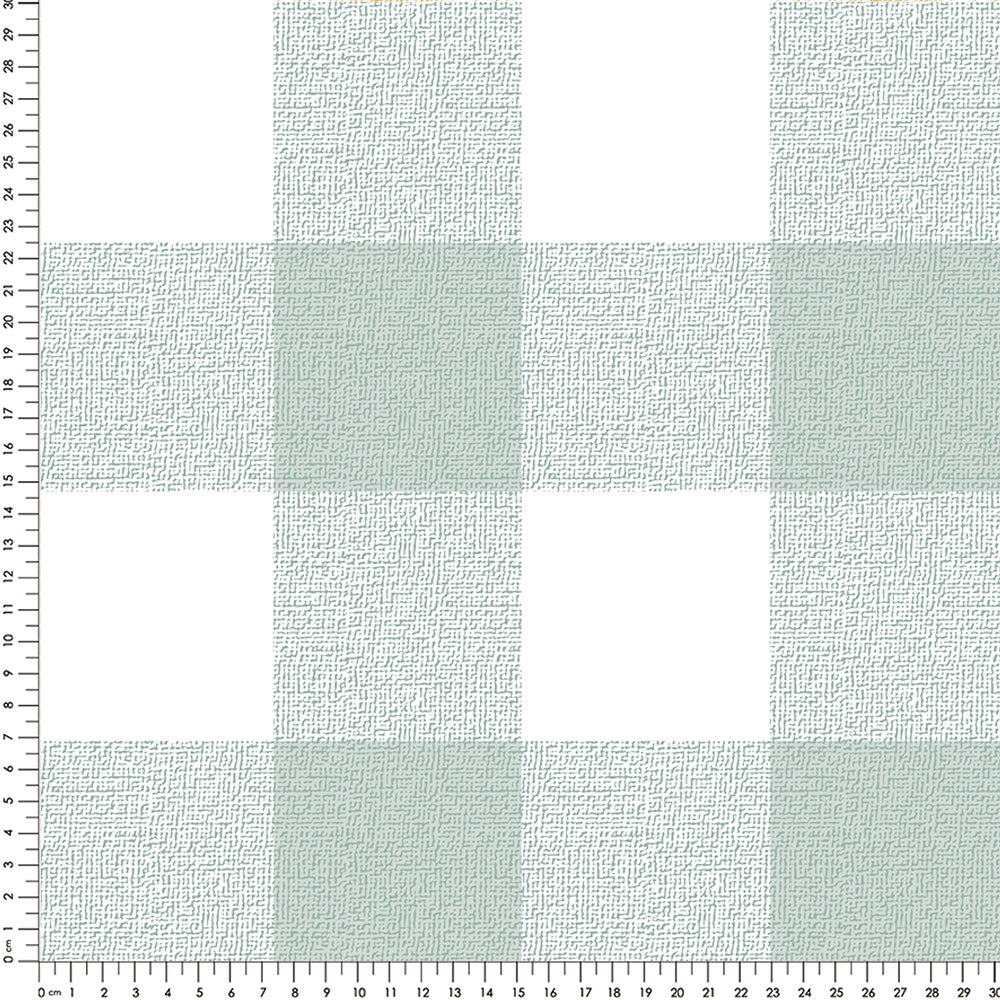 Papel Xadrez Sense Mini Verde Celadon ( Faixa 2.80 H )
