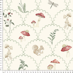 Papel Cogumelo Arcos ( Faixa 3.40 H )