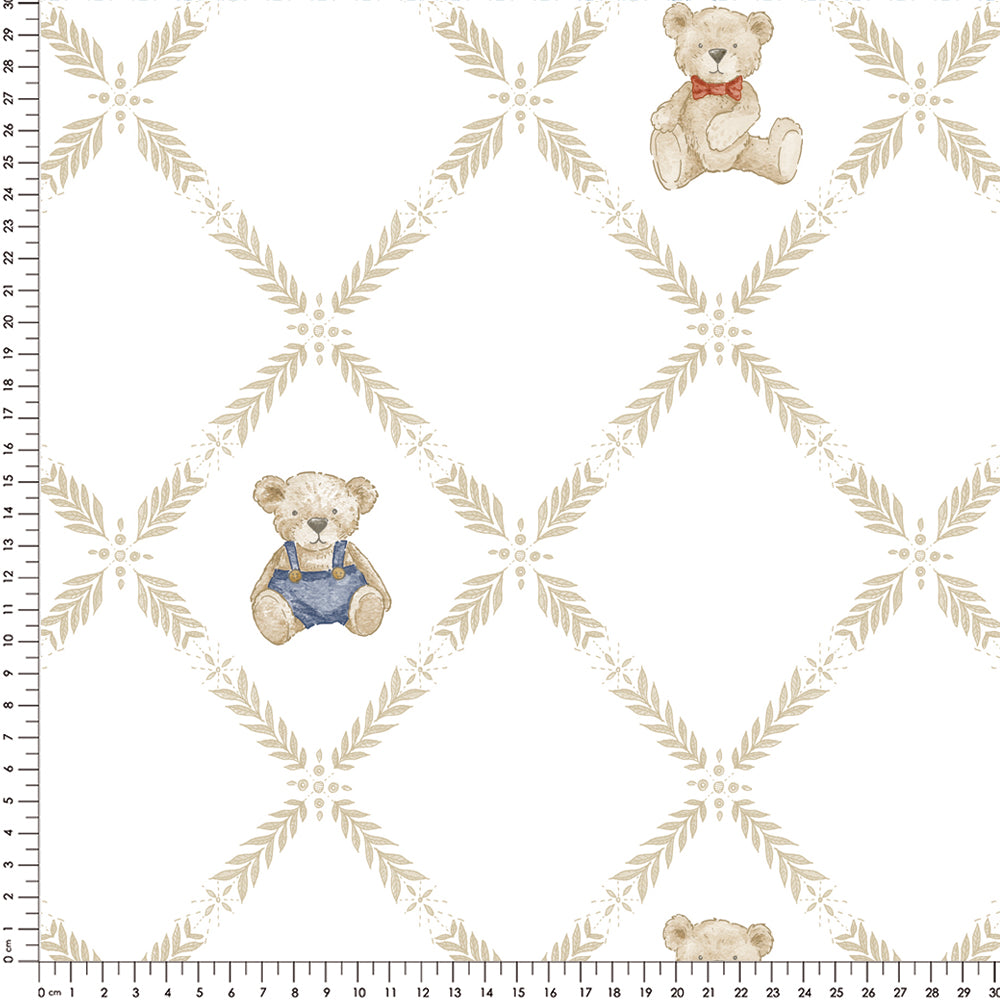 Papel Losango Urso ( Faixa 2.80H )
