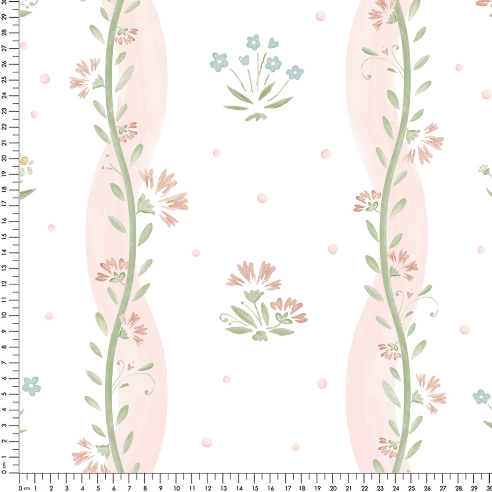 Papel Flores Wave ( Faixa 3.40H )