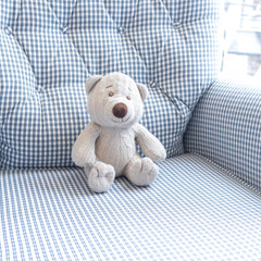Urso De Tricot Bege