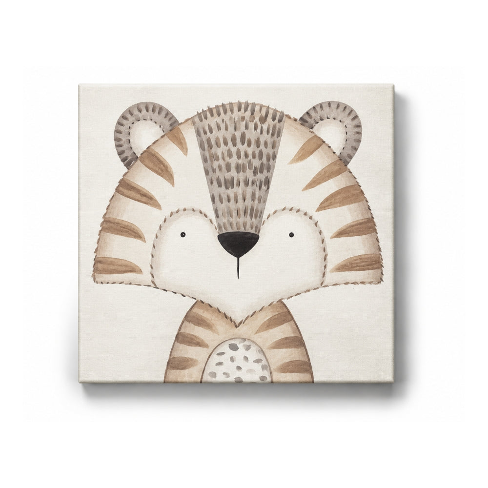 Quadro Animais Rostinho Silvestre Diversos