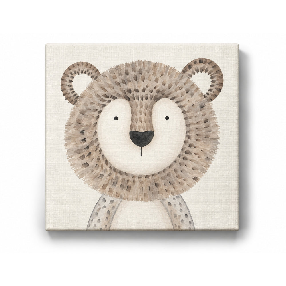 Quadro Animais Rostinho Silvestre Diversos