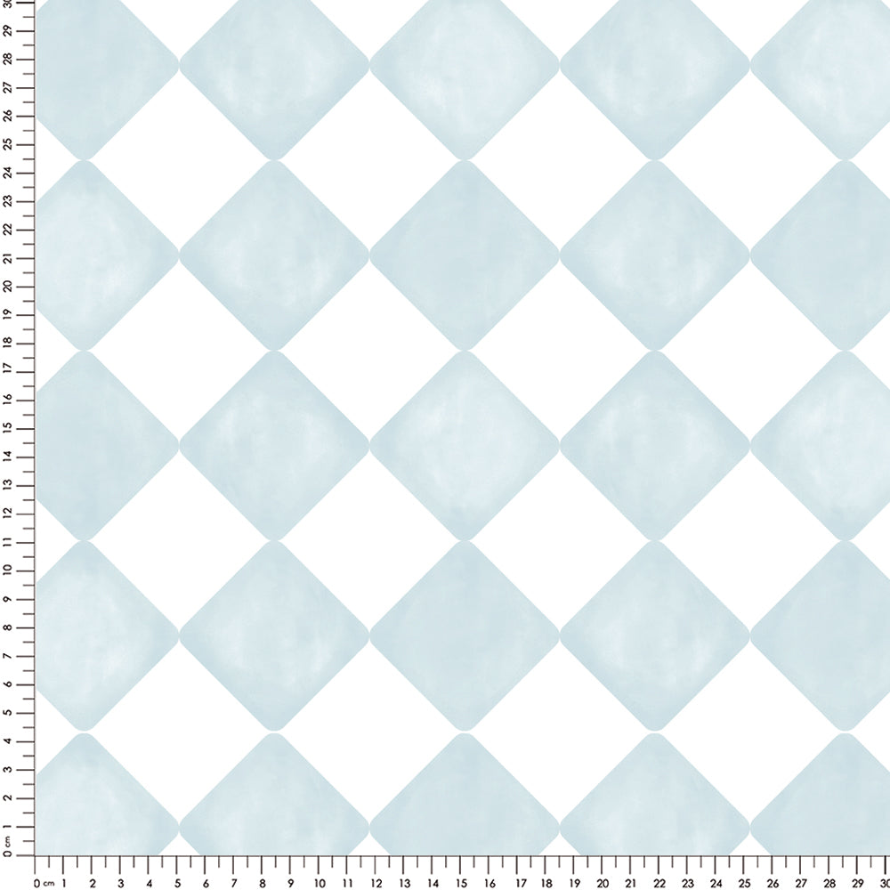 Papel Chess Azul ( Faixa 3.40H )