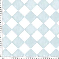 Papel Chess Azul ( Faixa 3.40H )